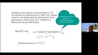 Bahnradius Massenspektrometer Intro [upl. by Isborne]