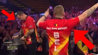 Belgium Team FIGHT – PDC Darts World Cup [upl. by Yebloc]