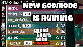 The New Invisible God Mode Glitch Is Ruining GTA Online But Rockstar Wont Fix It [upl. by Alius545]