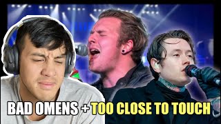 Bad Omens singing Too Close To Touch is GOATED  ‘Sympathy’ LIVE REACTION [upl. by Indihar260]