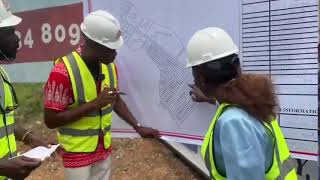 INSPECTION TOUR WITH DR YINKA AYEFELE AND BIMBO OSHIN TO SARDIUS ESTATE EPE [upl. by Cordeelia]