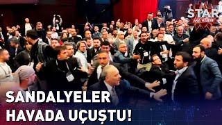 Beşiktaş Kongresinde Yumruklu Kavga [upl. by Epoh]