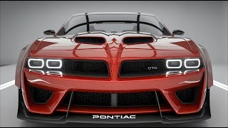 quot2025 Pontiac GTO – A Bold Return to Muscle Car Legacyquot [upl. by Oicnecserc]