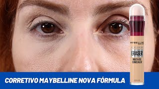 Maybelline Instant Age Rewind Concealer Fórmula nova  resenha de corretivo ótimo para pele madura [upl. by Einamrej518]