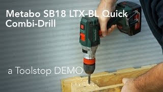 Metabo SB18 LTX BL Quick with 52Ah Battery  Toolstop DEMO [upl. by Iclek979]