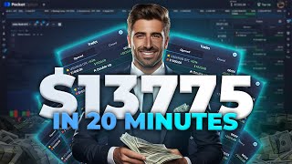 13775 Profit in 20 Minutes on Binary Options  Keltner Channel  CCI Strategy [upl. by Adnulahs]