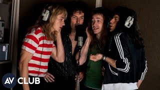 The cast of Bohemian Rhapsody pick their alltime favorite Queen songs [upl. by Lasky914]