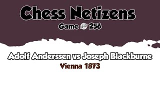 Adolf Anderssen vs Joseph Blackburne • Vienna 1873 [upl. by Waltner]