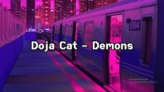 Doja Cat  Demons Lyrics [upl. by Llydnek]