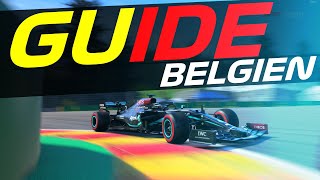 F1 2020 Tutorial Sofort schneller fahren  Streckenguide Belgien  Setup  DeutschGerman [upl. by Retsof]