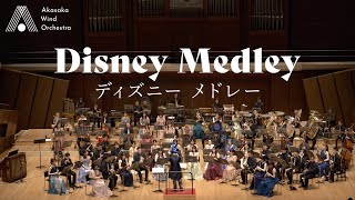 【吹奏楽】ディズニー メドレー（arr岩井直溥） Disney MedleyWind Orchestra [upl. by Nnahs]