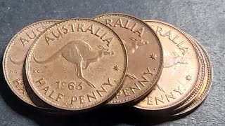 Australia 1963 Halfpenny [upl. by Durkee]