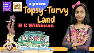 Topsy Turvy Land poem  CBSE 5th English [upl. by Murielle]