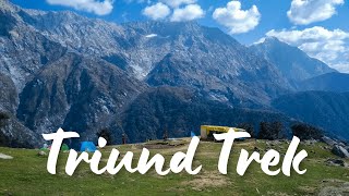 Triund Trek  Mohali to McleodGanj  Himachal Vlogs [upl. by Nnitsuj]