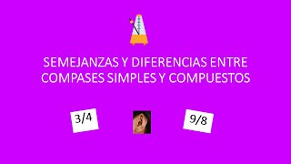 SEMEJANZAS Y DIFERENCIAS ENTRE COMPASES SIMPLES Y COMPUESTOS [upl. by Nitnert]