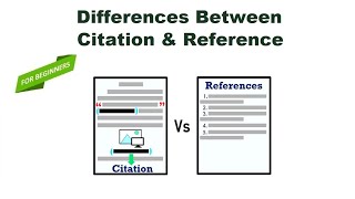 Differences Between Citation and Reference  ThesisHelper01 [upl. by Elyn786]