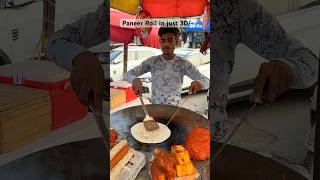 Paneer Roll in just 30 paneertikka rolls shortsvideo [upl. by Retsae]