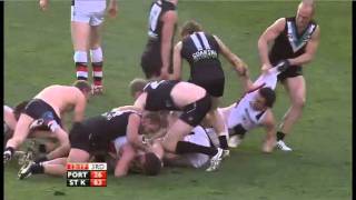 AFL 2011 Round 16 Highlights Port Adelaide V St Kilda [upl. by Fleeman144]