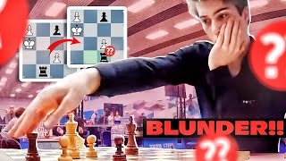 Max Warmerdam Blunder Moment Against Gukesh [upl. by Carly]