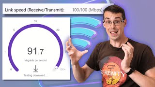 My Windows Kept Being Capped At 100Mbps Internet Speeds 9 Fixes I Tried [upl. by Allis]