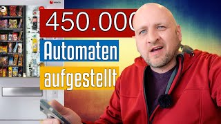 OMG Dieser Automatenaufsteller hat 450000 Geräte  den kennst Du sicher [upl. by Ysabel]