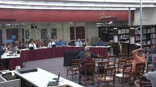 School Board Meeting August 22 2022 [upl. by Metabel]