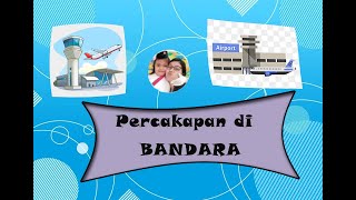 Percakapan Bahasa Inggris di BANDARA Sebelum Keberangkatan [upl. by Pardner139]