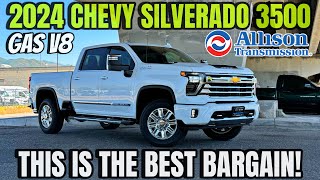 2024 Chevy Silverado 3500 High Country Gas L8T Big Payload And Crazy Low Price [upl. by Keisling]