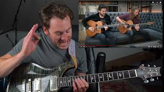 Mike Dawes  Joscho Stephan  MAGIC  Guitar Reaction [upl. by Mehcanem]