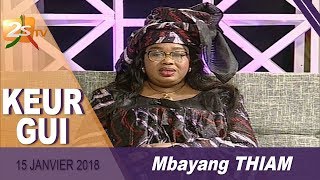 MBAYANG THIAM DE RETOUR DANS LÉMISSION KEUR GUI DU 15 JANVIER 2018 [upl. by Amaryllis]