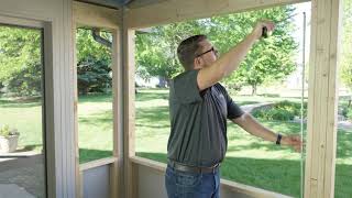 How To Measure Expanse Retractable Window Screens [upl. by Anikat586]