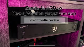 Rvolution player one app review on my Zappiti Pro 4k media player [upl. by Brown320]