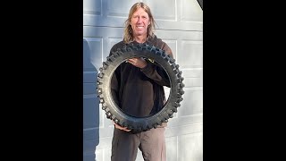 Dirt Bike Tire Change in 2 Minutes [upl. by Kalman]