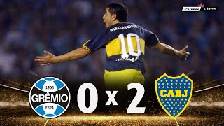 Grêmio 0 x 2 Boca Juniors ● 2007 Libertadores Final 2nd Leg Extended Goals amp Highlights HD [upl. by Yllaw711]