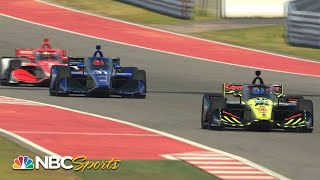 IndyCar iRacing Challenge Circuit of the Americas FULL RACE  Motorsports on NBC [upl. by Ahsenhoj]