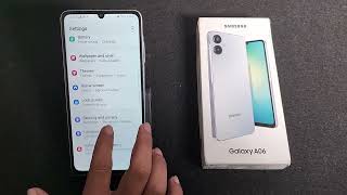 how to set side back in Samsung Galaxy A06  samsung me side back kaise kare [upl. by Chenay]