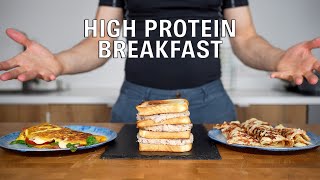 High Protein Breakfast Recipes Savory Edition [upl. by Llesig948]