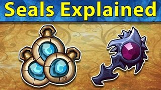 Gems of War Seals Explained  Max Guild Chest Opening [upl. by Nnylrahc]