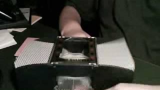 Min automatiska kortblandare  My automatic Card Shuffler [upl. by Ezzo533]