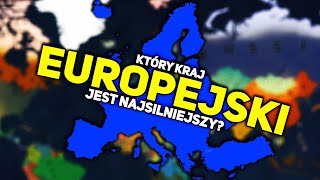 KTÓRY KRAJ EUROPEJSKI JEST NAJSILNIEJSZY  Age of History II [upl. by Ereveniug]