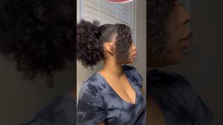 Trying Hairstyles From Pinterest  michelle faleese fypシ゚ viralvideo naturalhair hairtutorial [upl. by Epoillac]