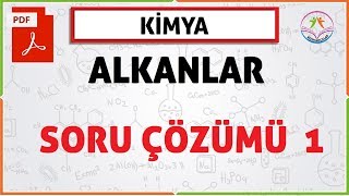 ALKANLAR SORU ÇÖZÜMÜ 1 [upl. by Aihsened]