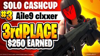 3RD PLACE In SOLO CASH CUP 🥉（250） [upl. by Annatnas]