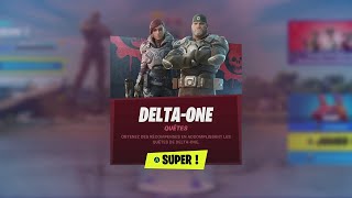 Quêtes de DeltaOne Guide Gears of War défis  Fortnite Battle Royale [upl. by Natika]