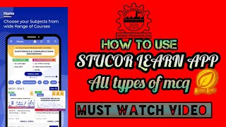 ANNA UNIVERSITY MCQ NOTES IN STUCOR LEARN APP  HOW TO USE STUCOR LEARN APP  IMPORTANT QUESTIONS [upl. by Quirita941]