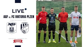 Testkamp AGF vs Viktoria Plzen fra Spanien 1 februar 2024 [upl. by Aala]