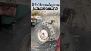 Swaraj 735 stunt Bhinderfarmertvviralvideo swaraj tractorviralshort [upl. by Audsley674]