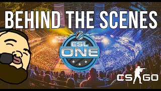 Behind the Scenes of ESLOne Cologne with machine Vlog [upl. by Flem]