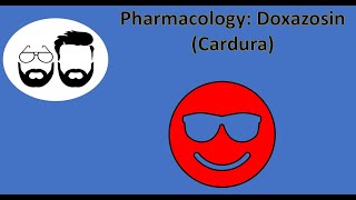 NCLEX Prep Pharmacology Doxazosin Cardura [upl. by Ahsikym]