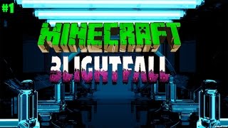 Minecraft Blightfall  Getting Started 1 [upl. by Ahsatal]